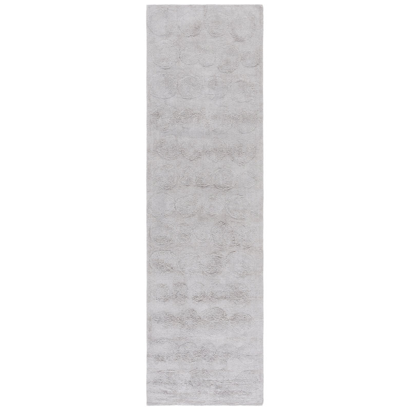 Easy Care 227 Hand Tufted Recycled Cotton Machine Washable Geometric Shapes Indoor Use Only Rug, Rectangle 3' x 5'