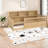 Rustic Pine Wood Twin Floor Bed With Storage Fence, Natural Finish