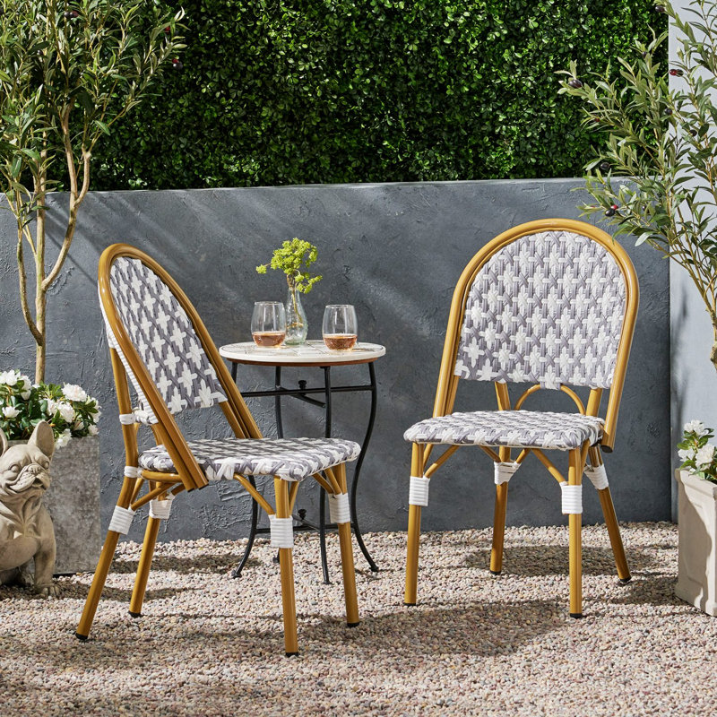 Tabouret d'extérieur 17,55 po Aastha