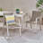 Outdoor Modern Aluminum Dining Chair With Rope Seat (Set Of 2)-1850574712
