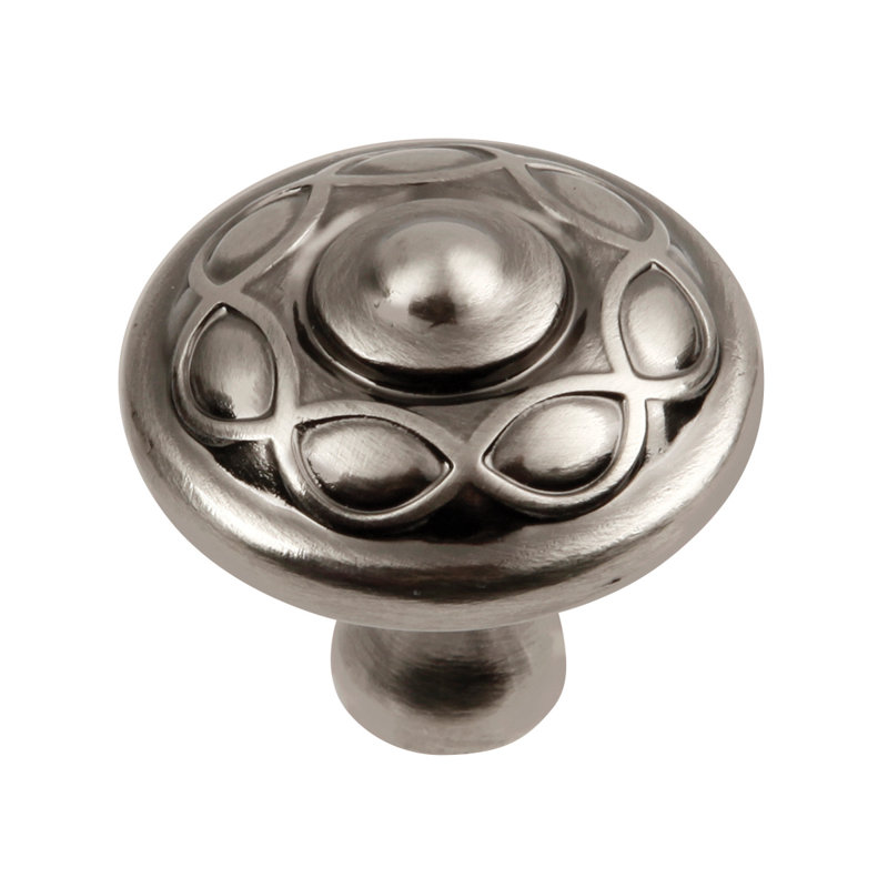 Tressé Mushroom Knob, Antique Nickel