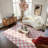Rug Branch Jaque 5' x 8' (5'3" x 7'7") Pink/White Checkered Kids Area Rug, Modern, Medium Pile, Stain-Resistant Carpet - Playroom, Nursery, Toy Room and Bedroom-99795238