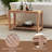 Teak Wood Shower Bench Inside Shower Stool w/ Storage Shelf for Adults-925080819