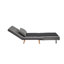 Fauteuil-lit moderne en velours pliable avec passepoil CANON - dossier réglable à 3 positions, se transforme en lit en 10 secondes, comprend un oreiller, un canapé-lit gris pour les petits-1401906941