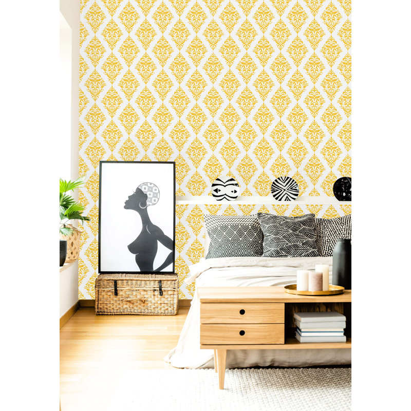 Rouleau de papier peint adhésif Osterberg, L 10,42 po x l 25 po