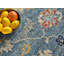 Oxford hand-knotted Ghazni Wool Blue Area Rug-1765581464
