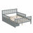Full Size Wooden Frame Material Platform Bed Frame With Guardrails On Both Sides And Two With Storage Function Drawers-1679901076-1679901085