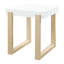 Table de bout rectangulaire