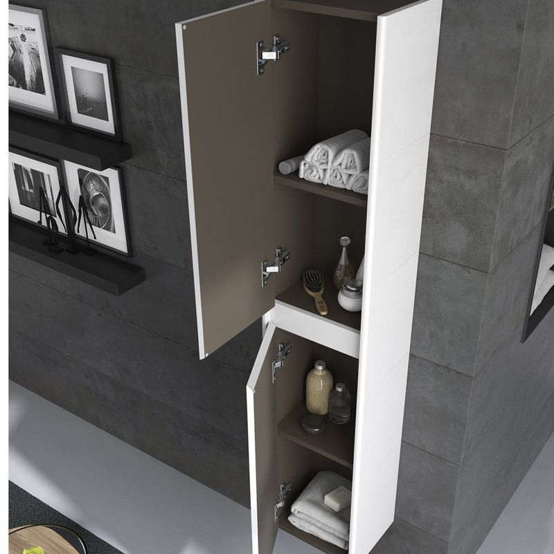 Ambra 23.8'' W Single Vanity, Nordic Oak, 32"