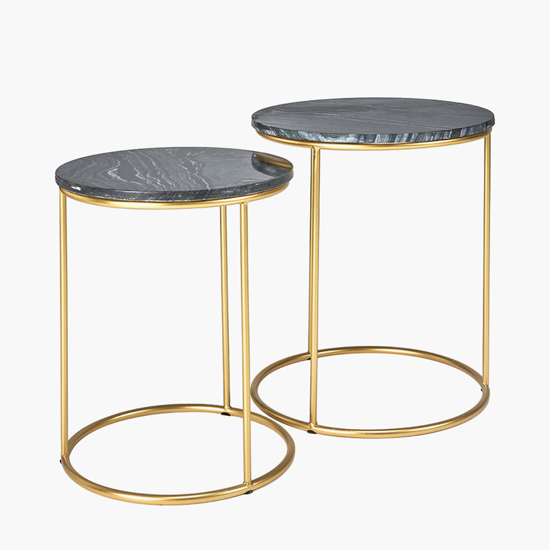 Milly Nesting Tables, Black