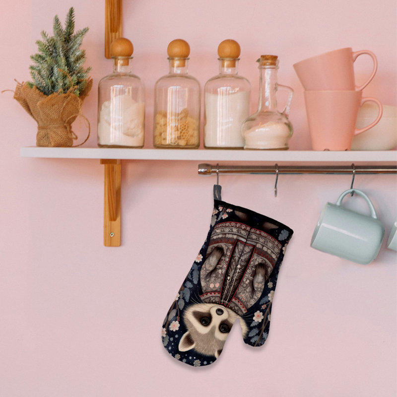 Fourre-tout raton laveur Folk Art