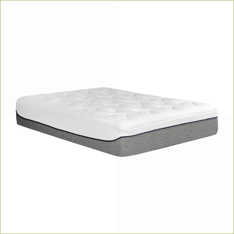 Mattresses, 13in Ultra Plush King Gel Memory Foam Mattress with Double Jacquard Cover | Compressed & Rolled | Polyester, King