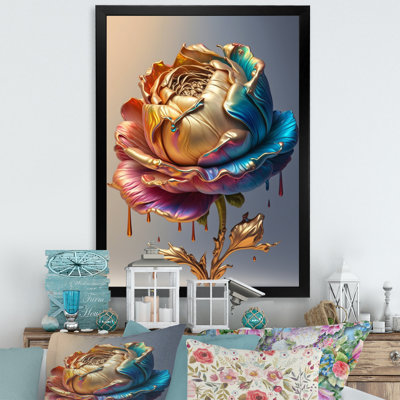 Rainbow Peony Liquid Gold II " Rainbow Peony Liquid Gold II "