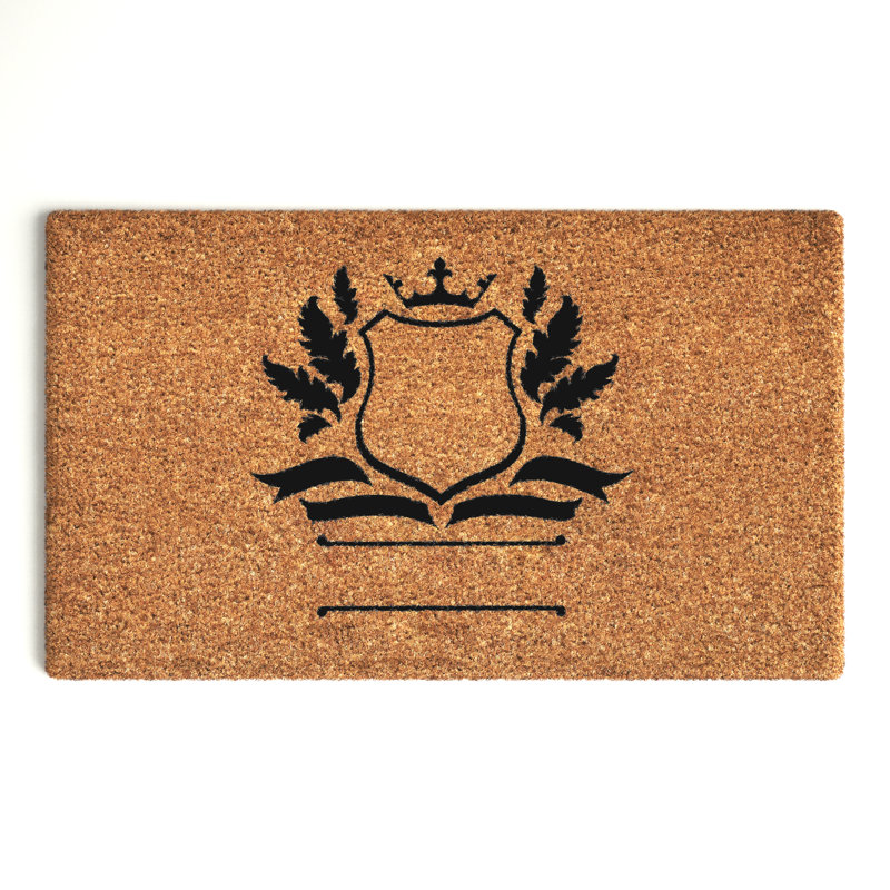 Tapis de porte extérieur antidérapant Knouse Mills Imperial, L 17 po x L 29 po