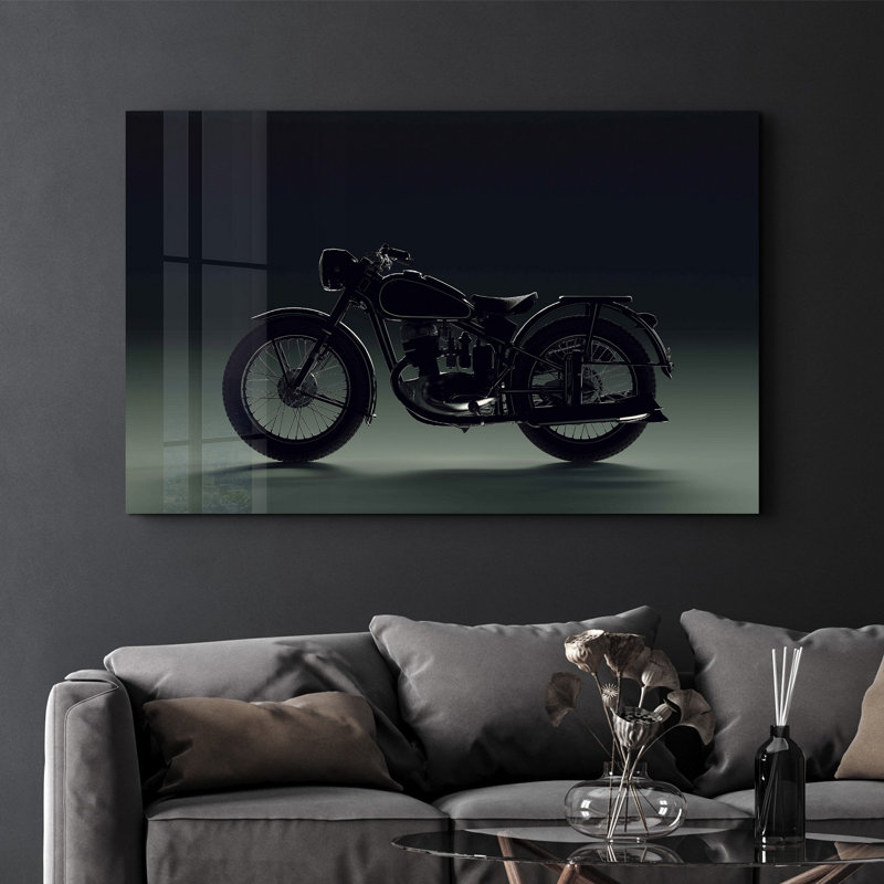 Peinture élégante en verre trempé de 27,6 po x 43,3 po | 100% verre trempé, épaisseur: 0,16 pouce | Œuvre imprimée UV, parfaite pour la décoration intérieure et les intérieurs modernes, des visuels époustouflants pour toute pièce