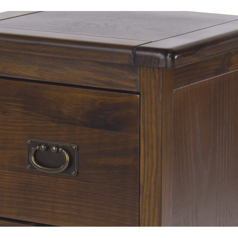 Felda 45cm W Solid Wood Bedside Table