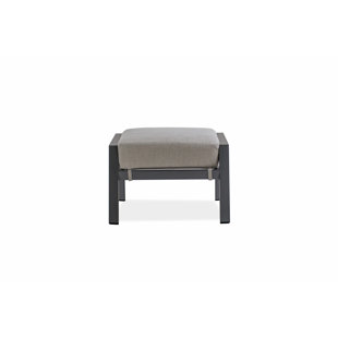 Repose-pieds d'extérieur avec coussin Sunbrella Endure