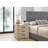 Modern Elegance Wenge Nightstand-1638227628