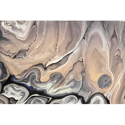 Abstract Fluid Art - Wrapped Canvas Print