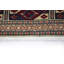 Tapis oriental crème / rouge en laine noué à la main