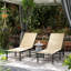 186cm Long Chaise Lounge Set-1971585052