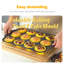 Moule à muffins en silicone antiadhésif 12 tasses-118566422