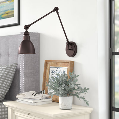 Abagail 1 - Light Dimmable Swing Arm in English Bronze