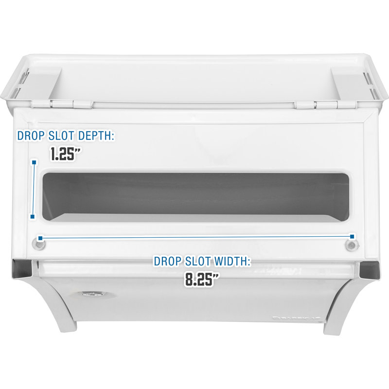 Small Locking Wall Mount Drop Box