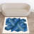 Chic Non-Woven Soft Printed Rug with Intricate Geometric Design for Your Living Room or Bedroom-114330227