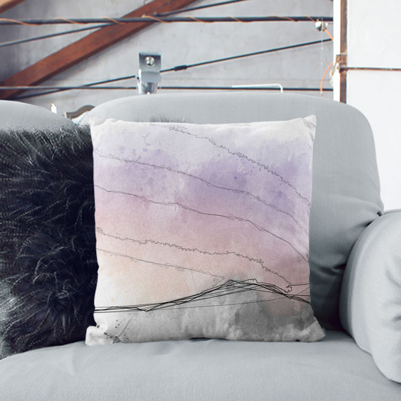 Square Throw Cushion, 40cm H x 40cm W x 15cm D