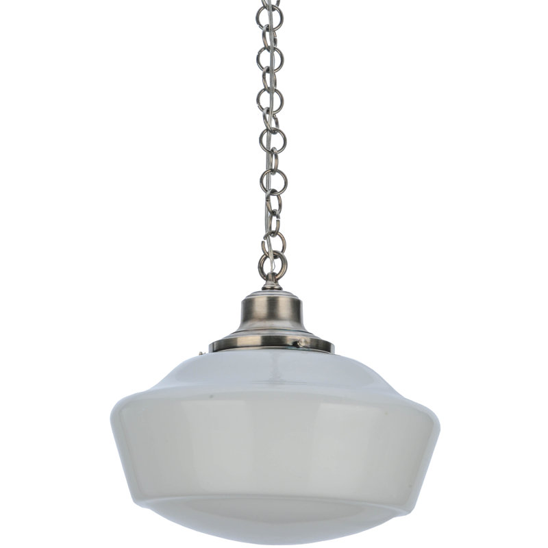 Luminaire suspendu 1 lumières scolaire single