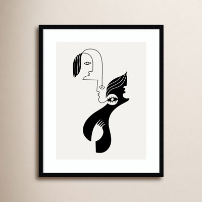 Past Life Print by Shatha Al Dafai