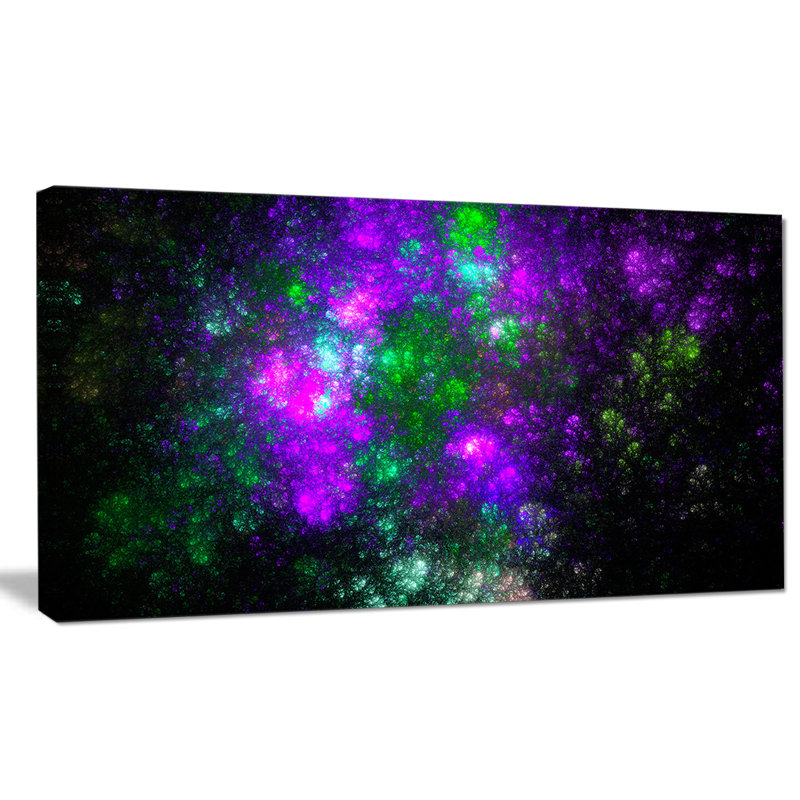 «Explosion Supernova», reproduction d'art sur toile tendue, H 16 po x l 32 po x P 1 po