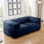 Élégant canapé 2 places en chenille avec siège de rangement-762504468