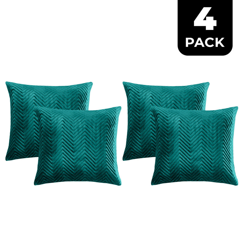 Square Scatter Cushion Cushion Cover, Emerald