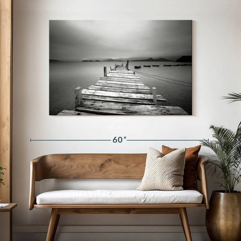 Monochrome dock Aletra, H 32 po x l 48 po