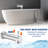 Wall Mounted Tub Spout Trim with Diverter-101571382
