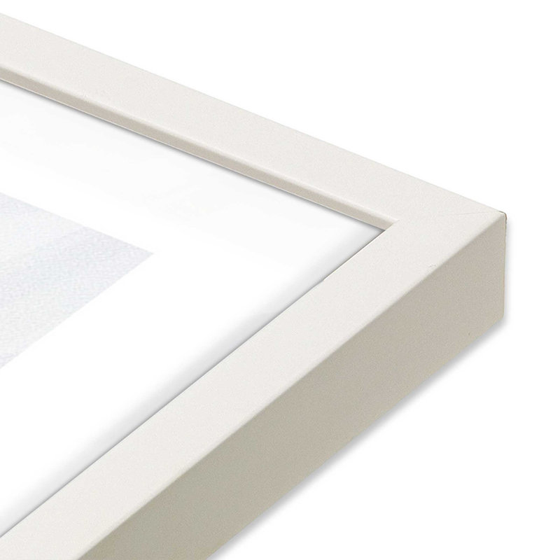 Jetty Dreams Escape, Cadre photo simple blanc opaque, H 19 po x l 25 po