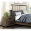 Table de chevet en noyer foncé 3, complément à la chambre à coucher pour intérieurs de chambre à coucher en noyer, design inspirant