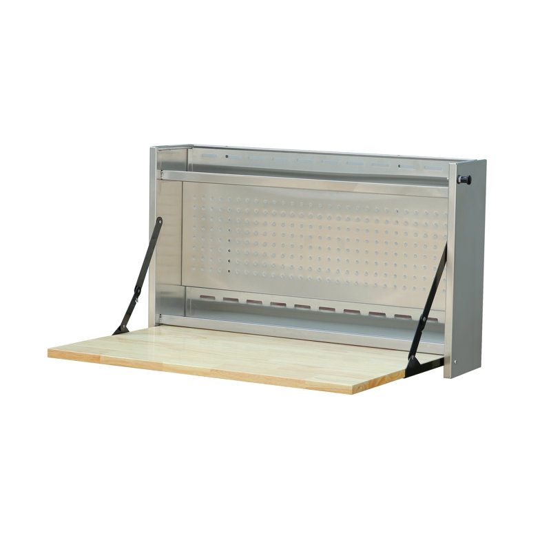 32'' W Wood Top Workbench