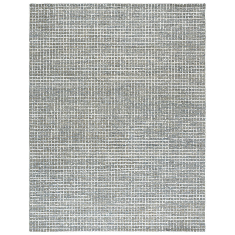 Abstract Hand Tufted Performance Abstract Indoor Rug, Rectangle 8' x 10'