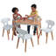 Children's 5 Piece Rectangular Table and Chair Set