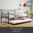 Daybed with Trundle Bed