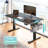 Electric Height Adjustable Standing Desk With Storage, Home Office Computer Desk With Led Lights-1689909277-1689909276-1689909274