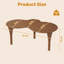 Table basse de 40 po Mid Century