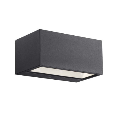 8727 1 - Bulb 6.4 cm H Hardwired Integrated LED Outdoor Wall Light