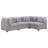 4-Piece Upholstered Sectional Sofa