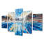 Piscine olympique avant la course II - Ensemble de salon d'art mural