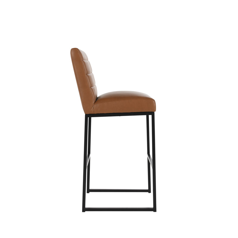 Seville Stool, Bar Stool (30” Seat Height), Cognac