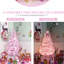 Arbre rose de 6 pi, rehaussant l'atmosphère de tout espace et la flamme des événements - décoration des Fêtes pour les moments spéciaux